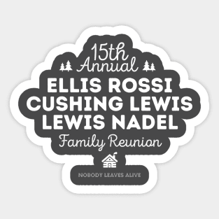 Family Reunion Sticker